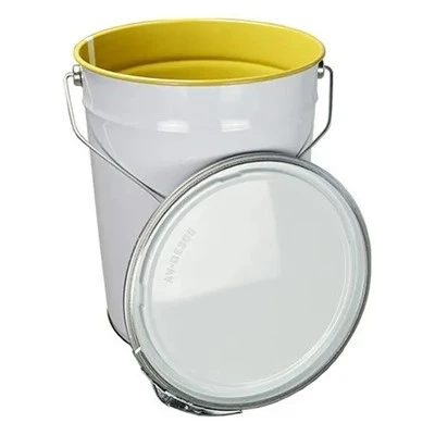 5ltr Go 25ltr Pails Miotail Agus Stánphláta Paileanna barrchaolaithe